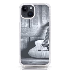 Acoustic Guitar Iphone 14 Tpu Uv Print Case by artworkshop