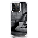 Acoustic Guitar iPhone 14 Pro TPU UV Print Case Front