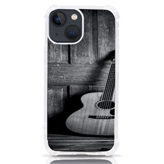 Acoustic Guitar Iphone 13 Mini Tpu Uv Print Case by artworkshop