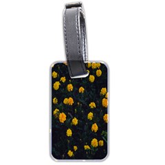 Bloomed Yellow Petaled Flower Plants Luggage Tag (two Sides) by artworkshop