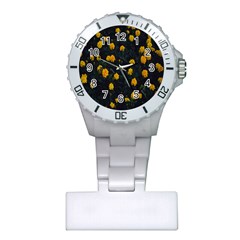 Bloomed Yellow Petaled Flower Plants Plastic Nurses Watch by artworkshop