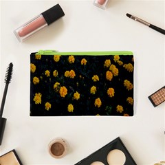 Bloomed Yellow Petaled Flower Plants Cosmetic Bag (xs) by artworkshop