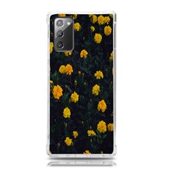 Bloomed Yellow Petaled Flower Plants Samsung Galaxy Note 20 Tpu Uv Case by artworkshop