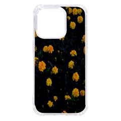 Bloomed Yellow Petaled Flower Plants Iphone 14 Pro Tpu Uv Print Case by artworkshop