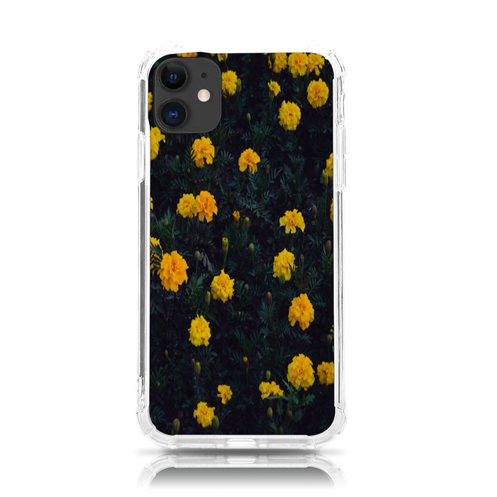 Bloomed Yellow Petaled Flower Plants iPhone 11 TPU UV Print Case