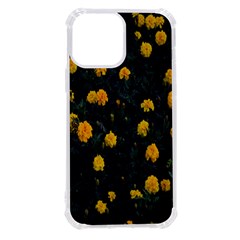 Bloomed Yellow Petaled Flower Plants Iphone 13 Pro Max Tpu Uv Print Case