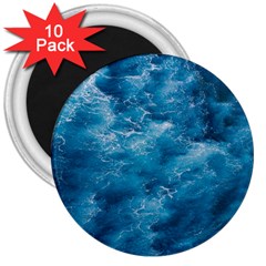 Blue Water Speech Therapy 3  Magnets (10 Pack) 