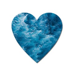 Blue Water Speech Therapy Heart Magnet by artworkshop