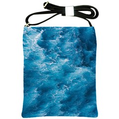 Blue Water Speech Therapy Shoulder Sling Bag by artworkshop