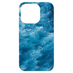 Blue Water Speech Therapy Iphone 14 Pro Black Uv Print Case