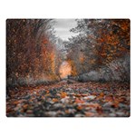 Breathe In Nature Background Premium Plush Fleece Blanket (Large) 80 x60  Blanket Front