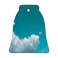 Clouds Hd Wallpaper Bell Ornament (two Sides) by artworkshop