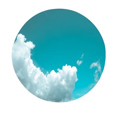 Clouds Hd Wallpaper Mini Round Pill Box