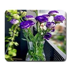 Cute Flower Wallpaper Large Mousepad by artworkshop