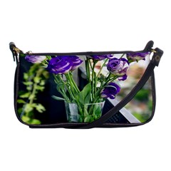 Cute Flower Wallpaper Shoulder Clutch Bag by artworkshop