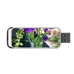 Cute Flower Wallpaper Portable Usb Flash (two Sides) by artworkshop