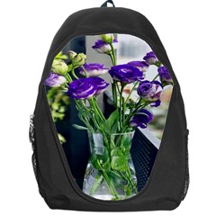 Cute Flower Wallpaper Backpack Bag by artworkshop