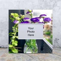 Cute Flower Wallpaper White Box Photo Frame 4  X 6  by artworkshop