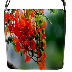 Gathering Sping Flowers Wallpapers Flap Closure Messenger Bag (s) by artworkshop