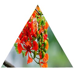 Gathering Sping Flowers Wallpapers Wooden Puzzle Triangle by artworkshop