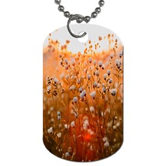 Late Afternoon Dog Tag (one Side) by artworkshop