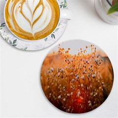 Late Afternoon Uv Print Round Tile Coaster by artworkshop