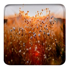 Late Afternoon Square Glass Fridge Magnet (4 Pack) by artworkshop