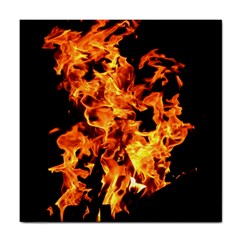 Live Coals Tile Coaster by artworkshop