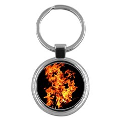 Live Coals Key Chain (round) by artworkshop