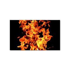 Live Coals Sticker Rectangular (100 Pack)