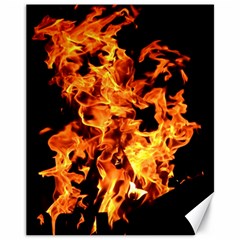 Live Coals Canvas 11  X 14  by artworkshop