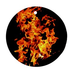 Live Coals Round Ornament (two Sides)