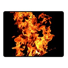 Live Coals Two Sides Fleece Blanket (small) by artworkshop