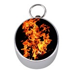 Live Coals Mini Silver Compasses Front