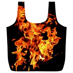 Live Coals Full Print Recycle Bag (xxl) by artworkshop