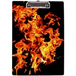 Live Coals A4 Acrylic Clipboard Front