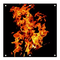 Live Coals Banner And Sign 4  X 4  by artworkshop