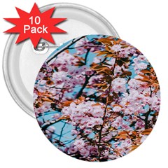 Nature Beautiful Rainbow 3  Buttons (10 pack) 