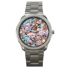 Nature Beautiful Rainbow Sport Metal Watch