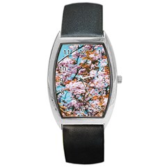 Nature Beautiful Rainbow Barrel Style Metal Watch by artworkshop