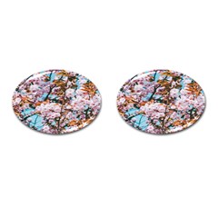 Nature Beautiful Rainbow Cufflinks (Oval)