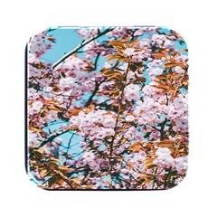 Nature Beautiful Rainbow Square Metal Box (Black)