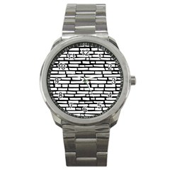 Cartoon Wall  Sport Metal Watch by ConteMonfrey