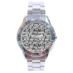 Cartoon Wall  Stainless Steel Analogue Watch by ConteMonfrey