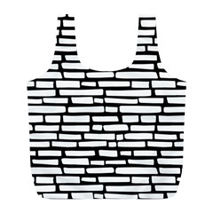 Cartoon Wall  Full Print Recycle Bag (l) by ConteMonfrey