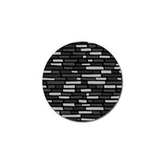 Black And Grey Wall Golf Ball Marker by ConteMonfrey