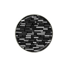 Black And Grey Wall Hat Clip Ball Marker by ConteMonfrey