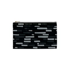 Black And Grey Wall Cosmetic Bag (small) by ConteMonfrey