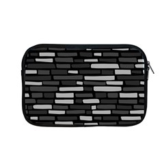 Black And Grey Wall Apple Macbook Pro 13  Zipper Case by ConteMonfrey