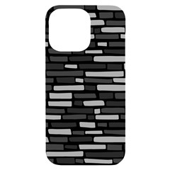 Black And Grey Wall Iphone 14 Pro Max Black Uv Print Case